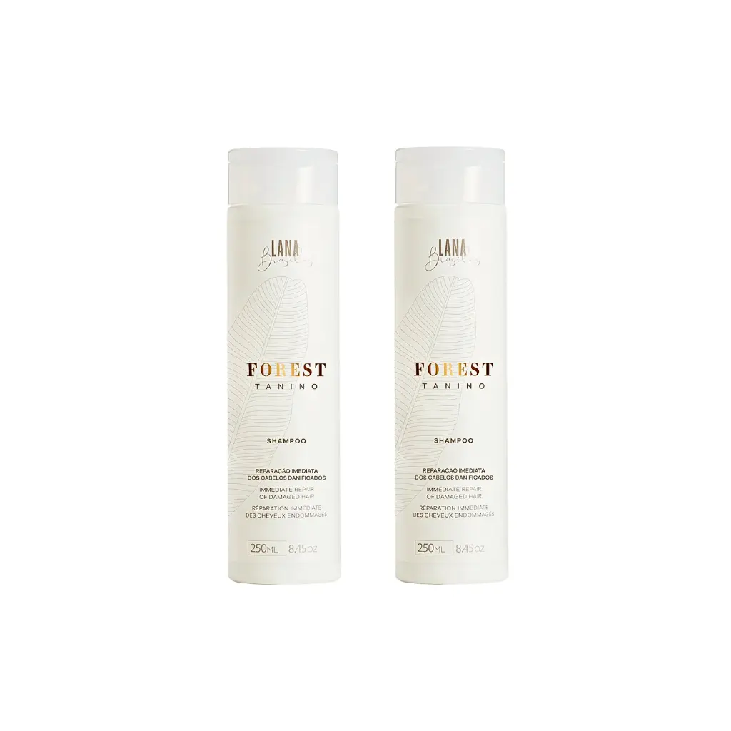 Forest Tanino kit – Shampoo + conditioner (Lana Brasiles)