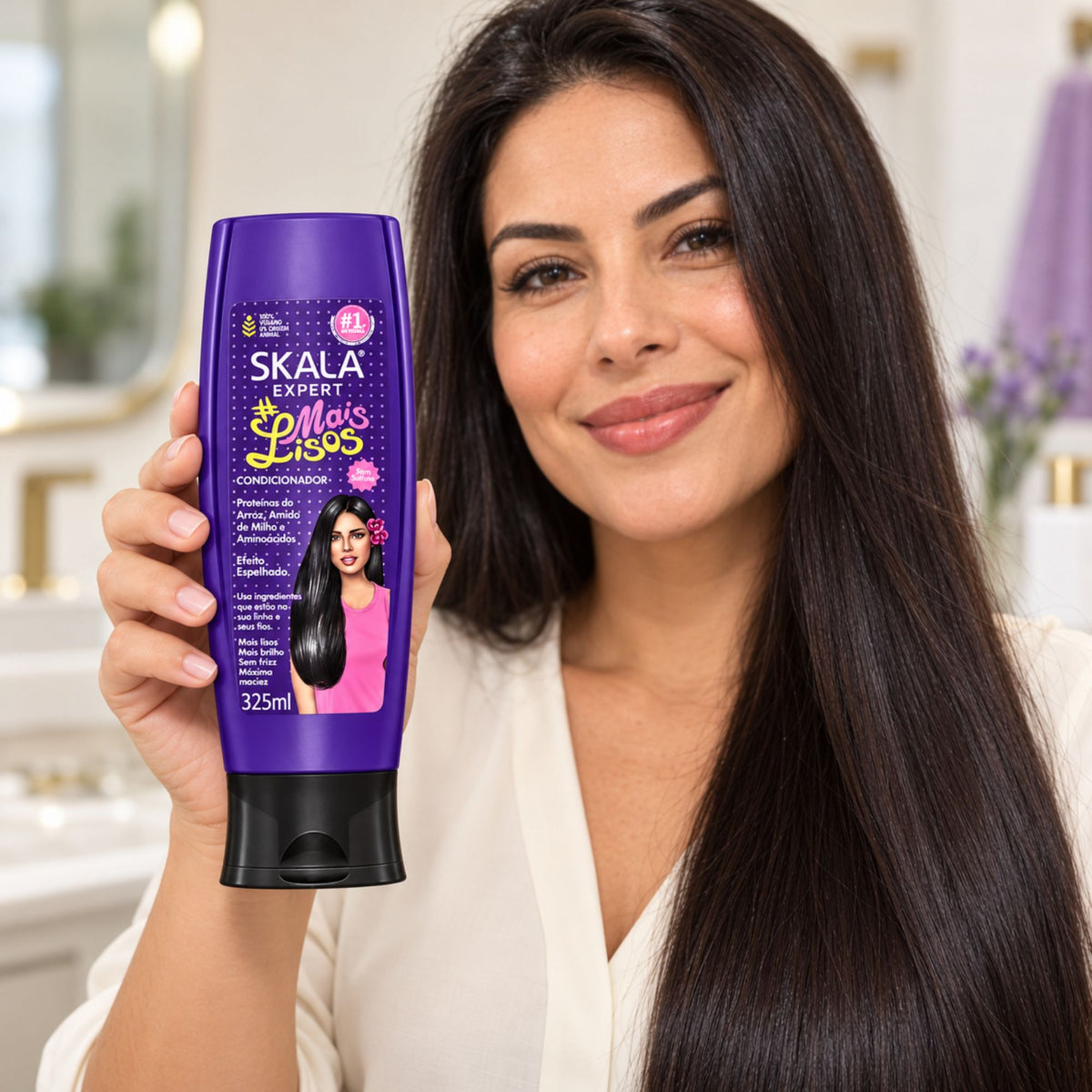 Après-shampoing Skala #Mais Lisos 325 ml – Anti-frisottis