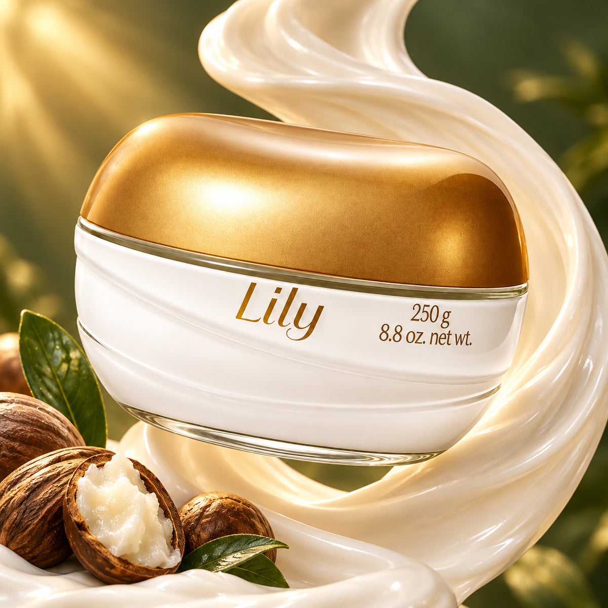Crème Hydratante Satinée Corps Lily 250 g – O Boticário — photographie d’ambiance 3