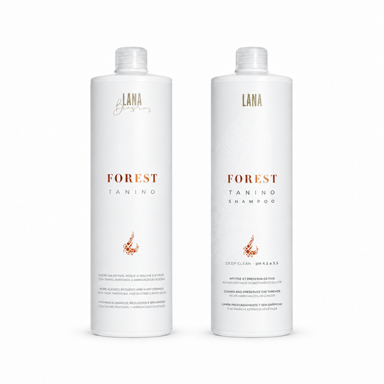 Braziliaanse straighteningset Forest Tanino 2 x 1L (4B/4C)