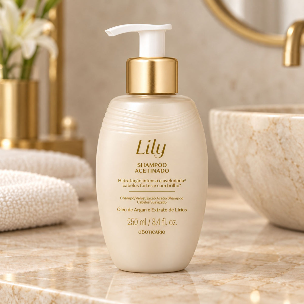 Champú satinado Lily 250 ml – O Boticário