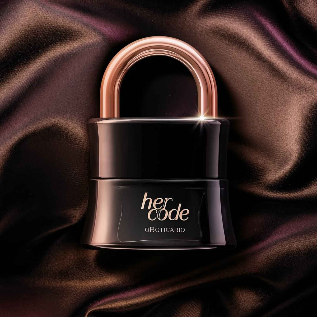 Eau de Parfum Her Code O Boticário – mise en scène