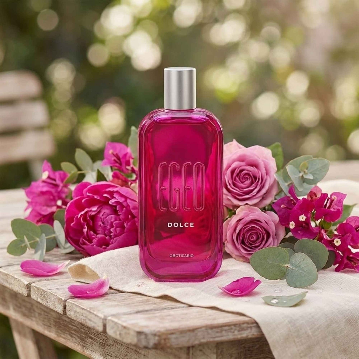 Eau de Toilette Egeo Dolce O Boticário – mise en scène
