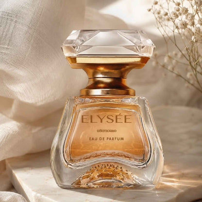 Eau de Parfum Elysée O Boticário – mise en scène