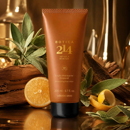 Lotion Corps Botica 214 Sevilla Dorada O Boticário – mise en scène