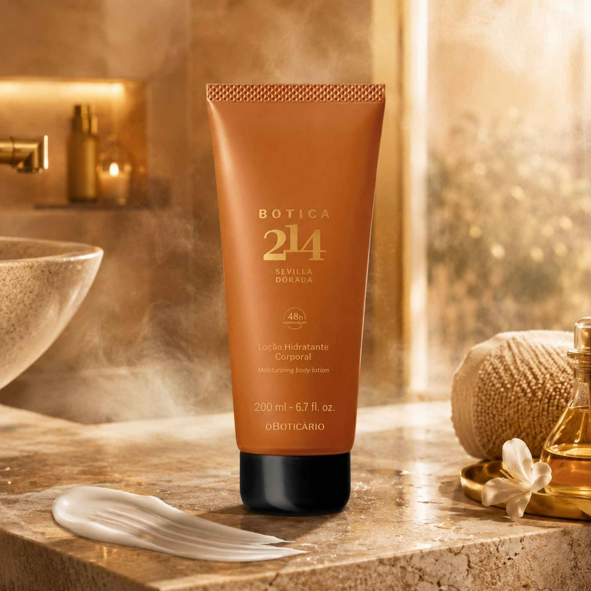 Lotion Corps Botica 214 Sevilla Dorada O Boticário – mise en scène