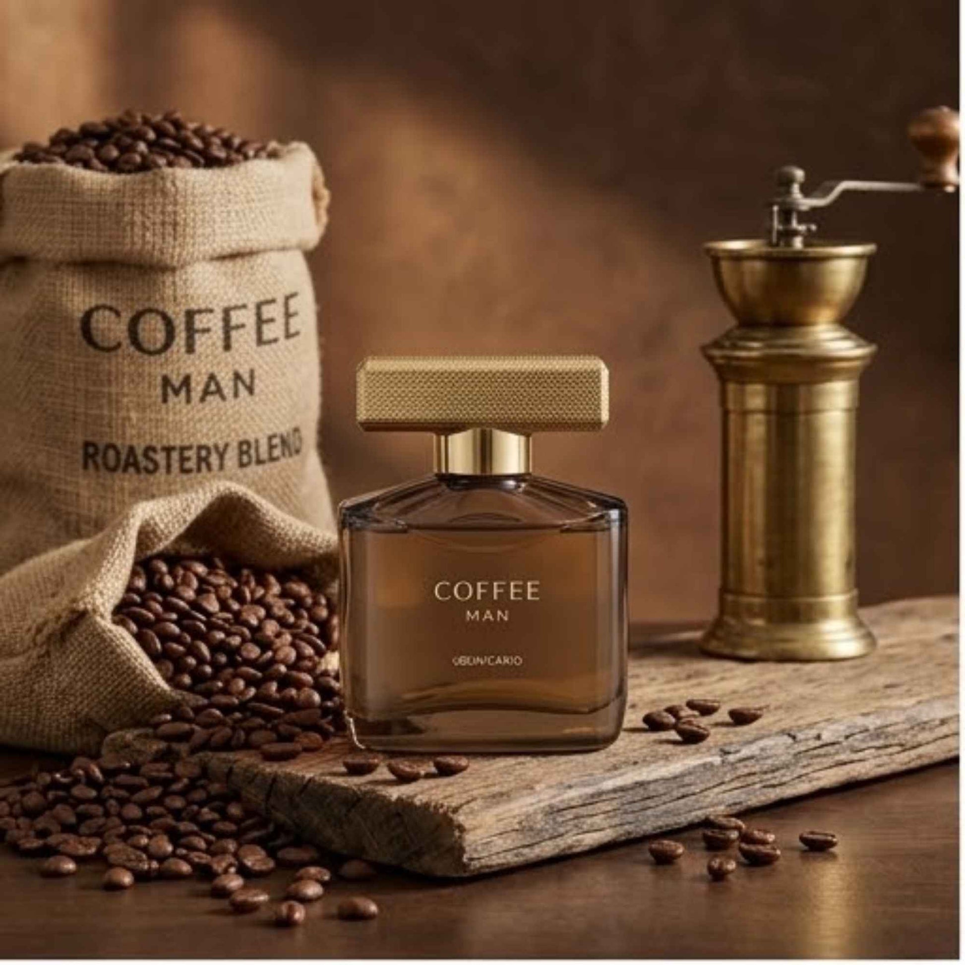 Eau de Toilette Coffee Man O Boticário – mise en scène