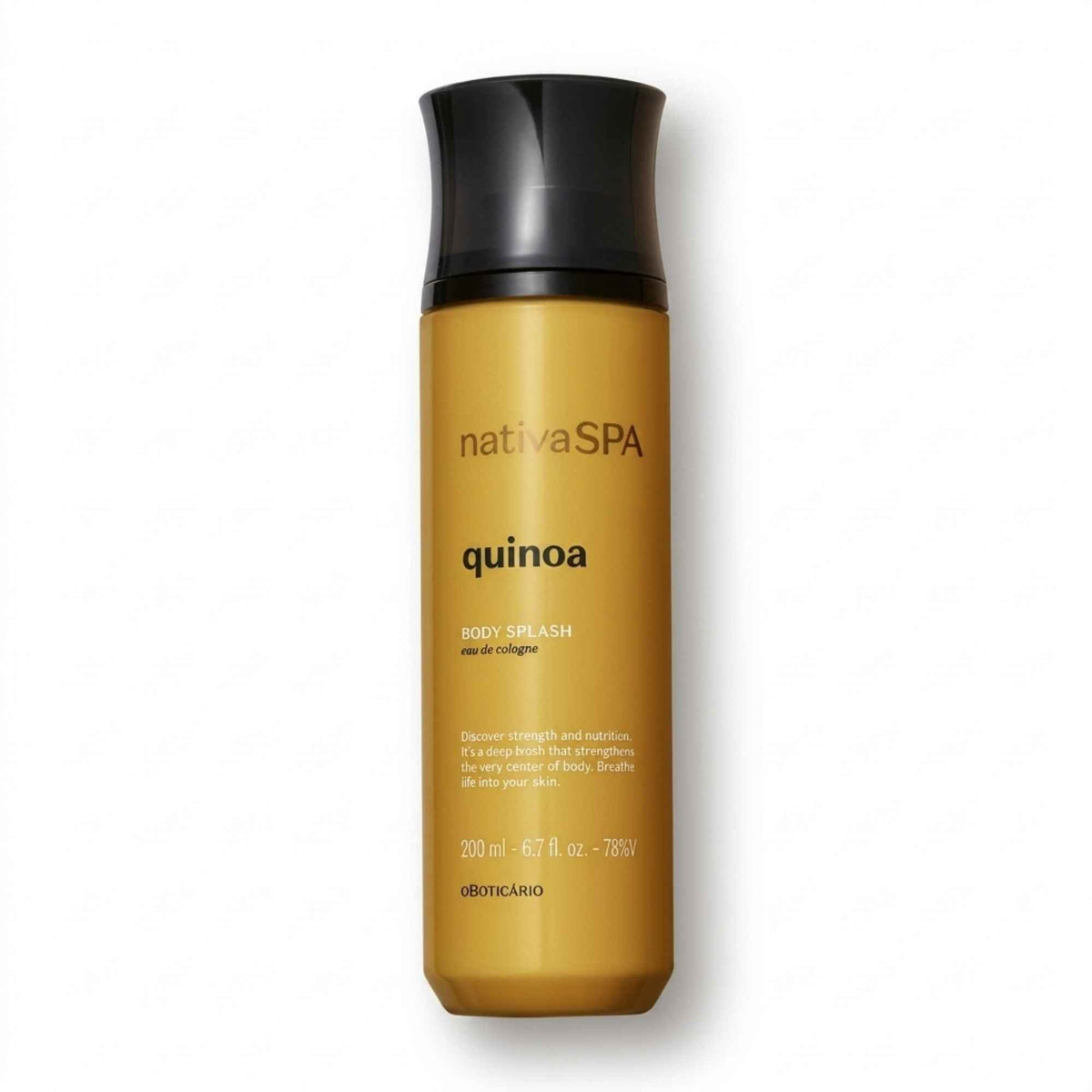 Body Splash Nativa Spa Quinoa O Boticário – flacon fond neutre