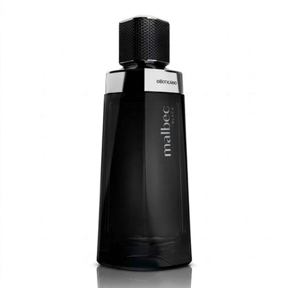 Eau de Toilette Malbec Black O Boticário – flacon fond neutre