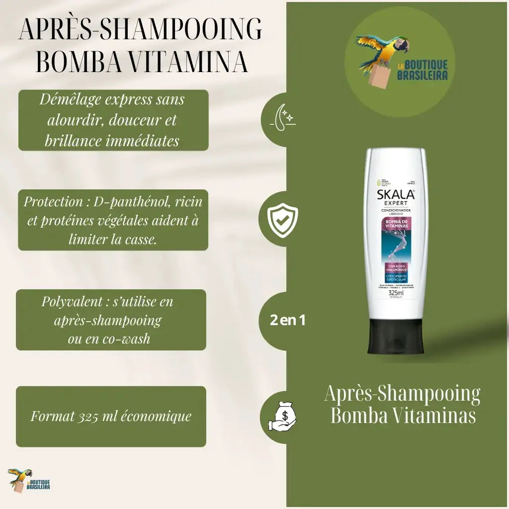 SKALA Après-Shampoing - Bomba Vitaminas 325ml | Soin