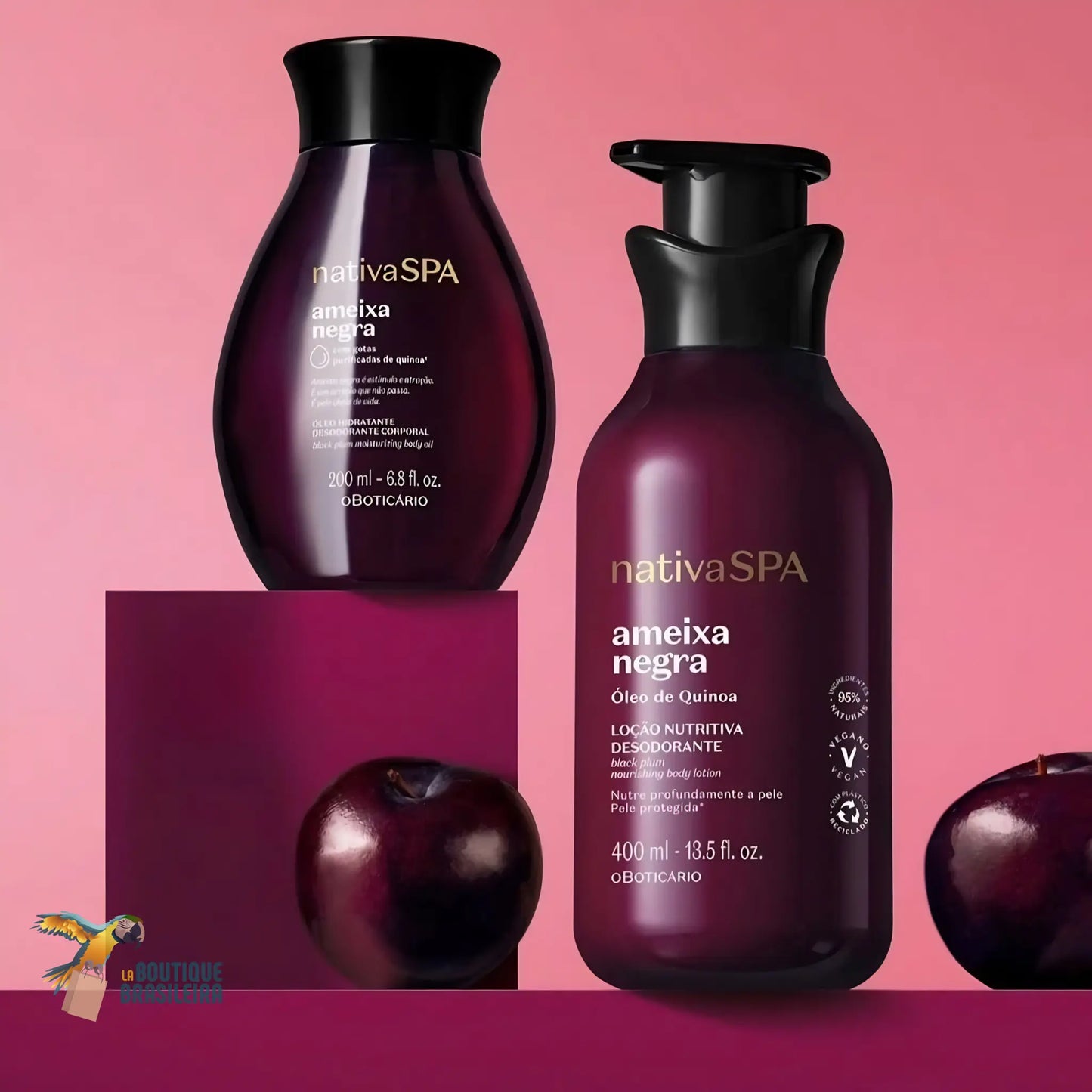Coffret Cadeau Nativa Spa Ameixa Negra — vue alternative, écrin prune sensuel