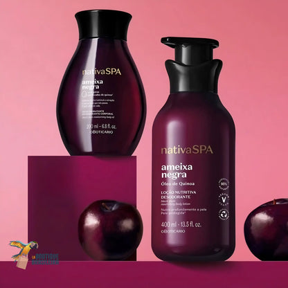 Coffret Cadeau Nativa Spa Ameixa Negra — vue alternative, écrin prune sensuel