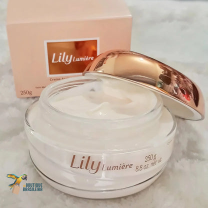 Crème Corps Lily Lumière 250 g — pot de profil, parfum floral lumineux
