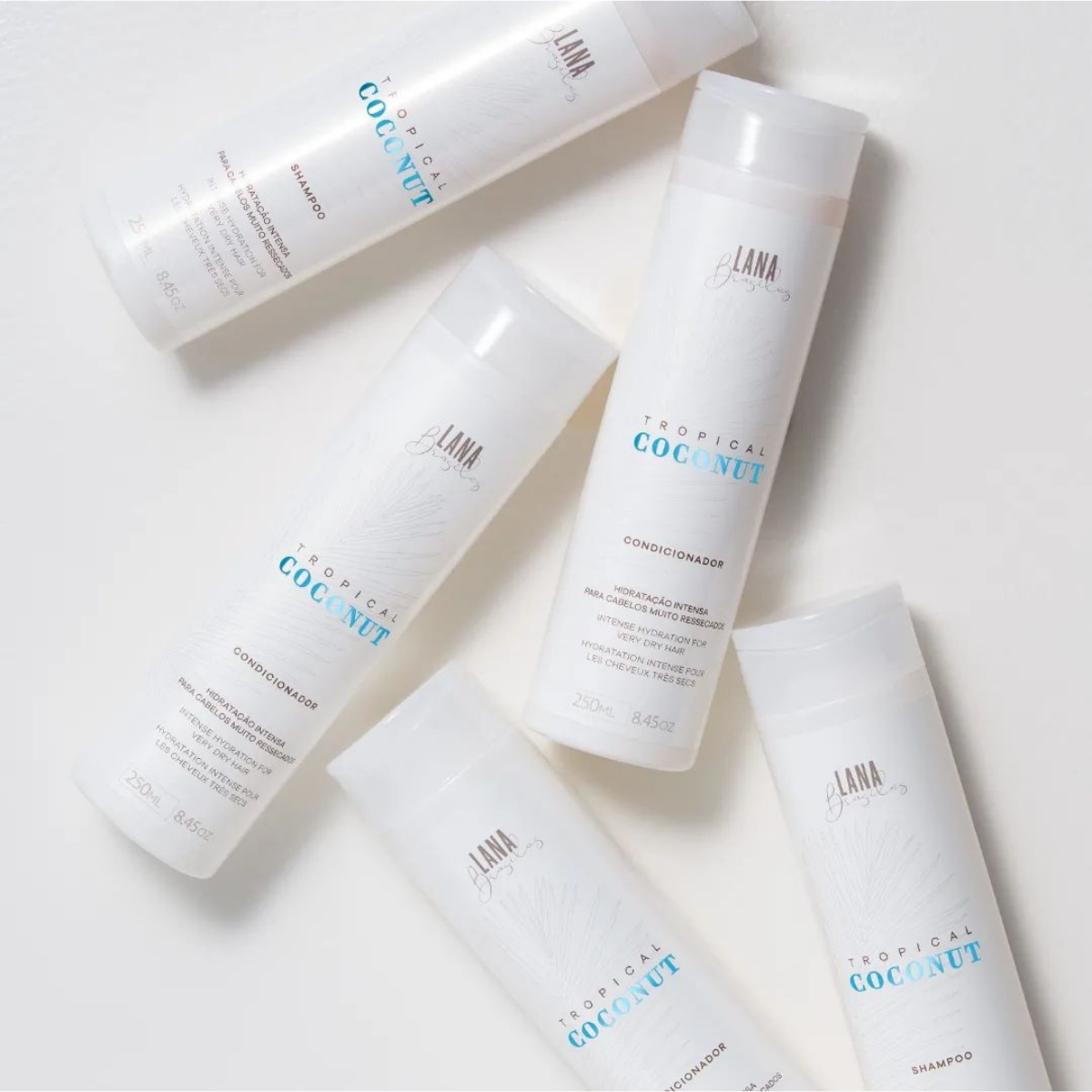 Shampooing Tropical Coconut 250ml – Lana Brasiles