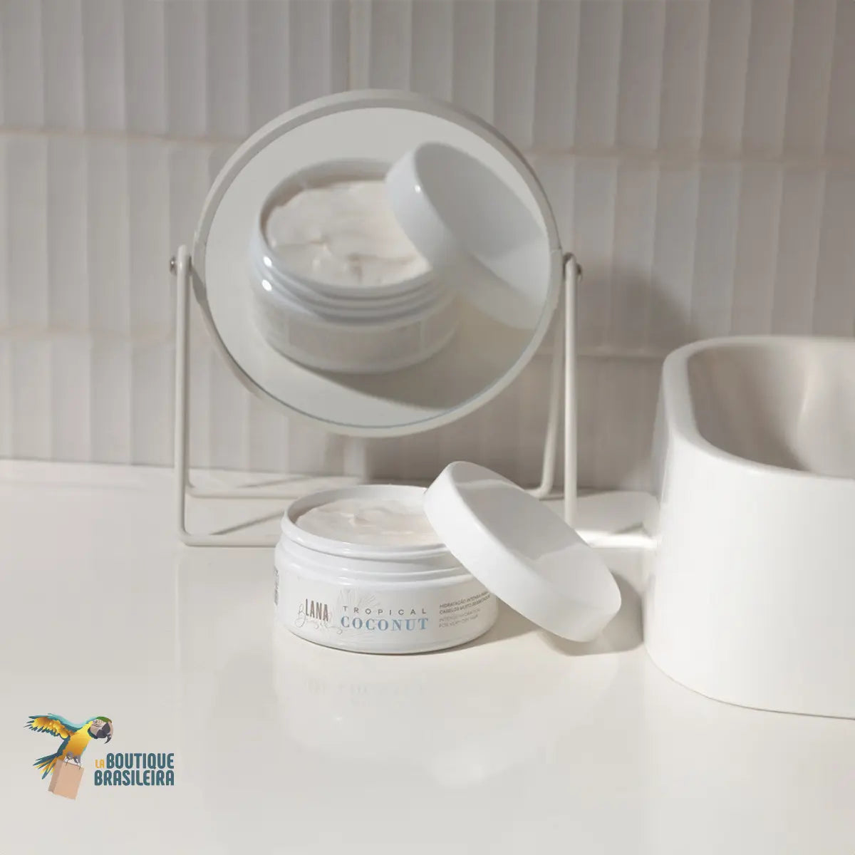 Masque Tropical Coconut 200 g – Lana Brasiles