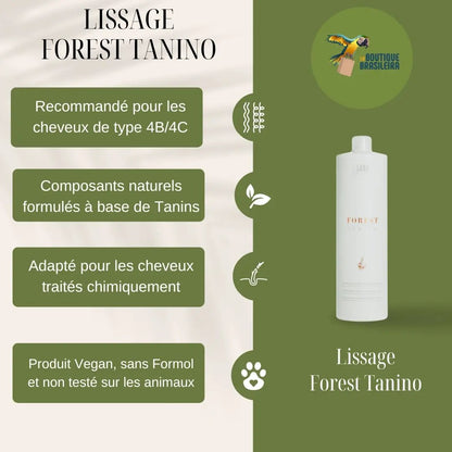 Lissage Brésilien Forest Tanino 1L - Lana Brasiles