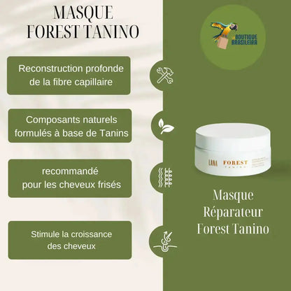 Masque Réparateur Forest Tanino 200g Lana Brasiles
