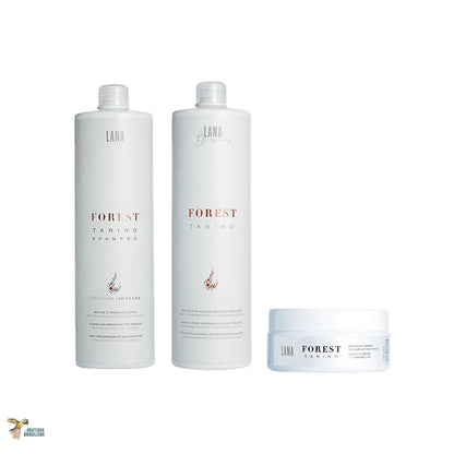 Kit Lissage Brésilien Forest Tanino 1L étapes 1 et 2 + Masque Forest Tanino 200g