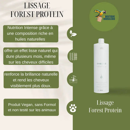 Kit Lissage Brésilien Forest Protein 1L