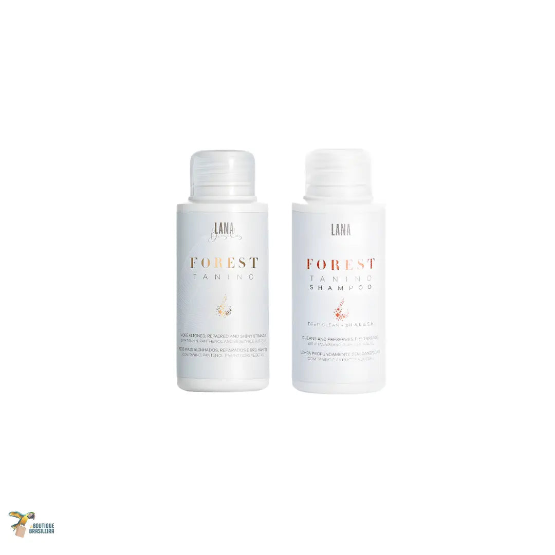Kit Lissage Brésilien Forest Tanino 100ml étapes 1 et 2