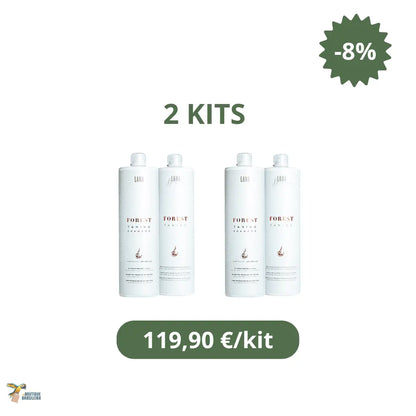 Kit Lissage Brésilien Forest Tanino 2 x 1L (4B/4C)