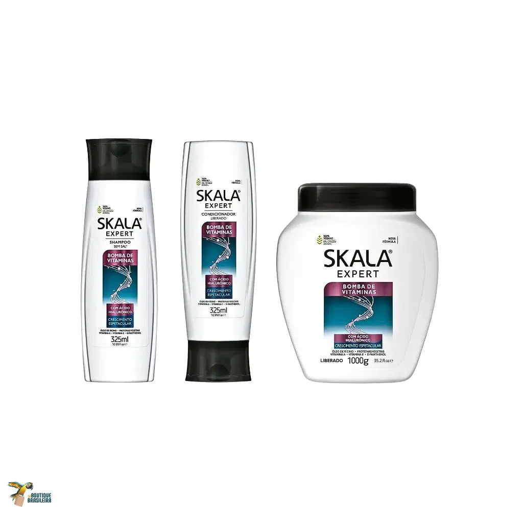 Kit Skala #Bomba de Vitaminas shampoing + après shampoing + masque