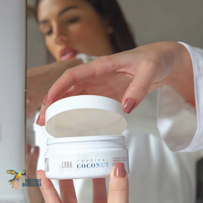 Masque Tropical Coconut 200 g – Lana Brasiles