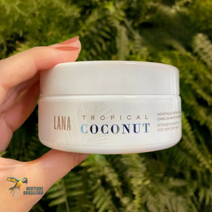 Masque Tropical Coconut 200 g – Lana Brasiles