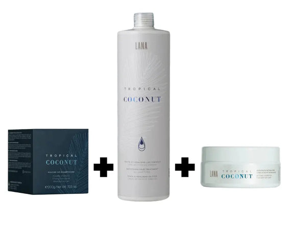 Kit complet Lissage Brésilien Tropical Coconut (1L)