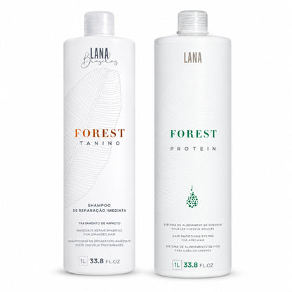 Kit Duo à composer Lana Brasiles — Lissage 1 L et shampoing