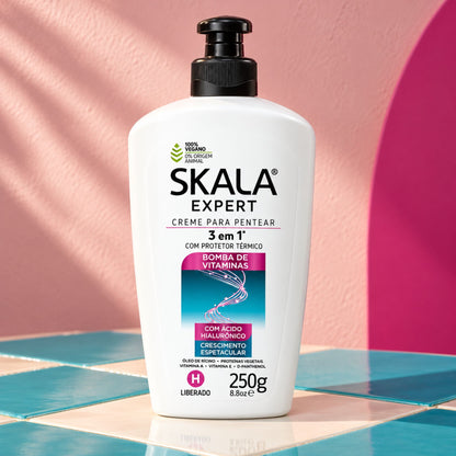 Crème coiffante sans rinçage Skala Bomba de Vitaminas 250 g