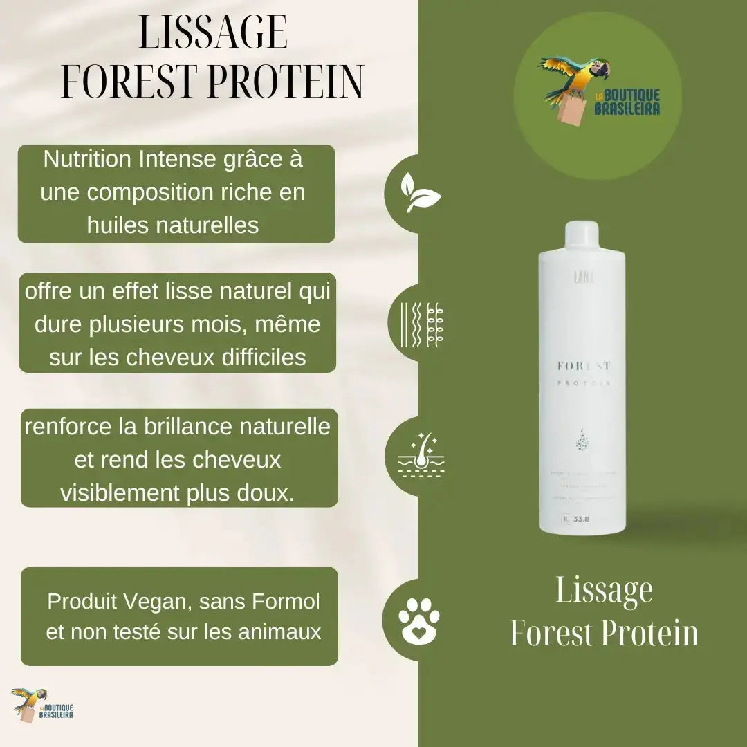 Lissage Brésilien Forest Protein 1 L – Lana Brasiles