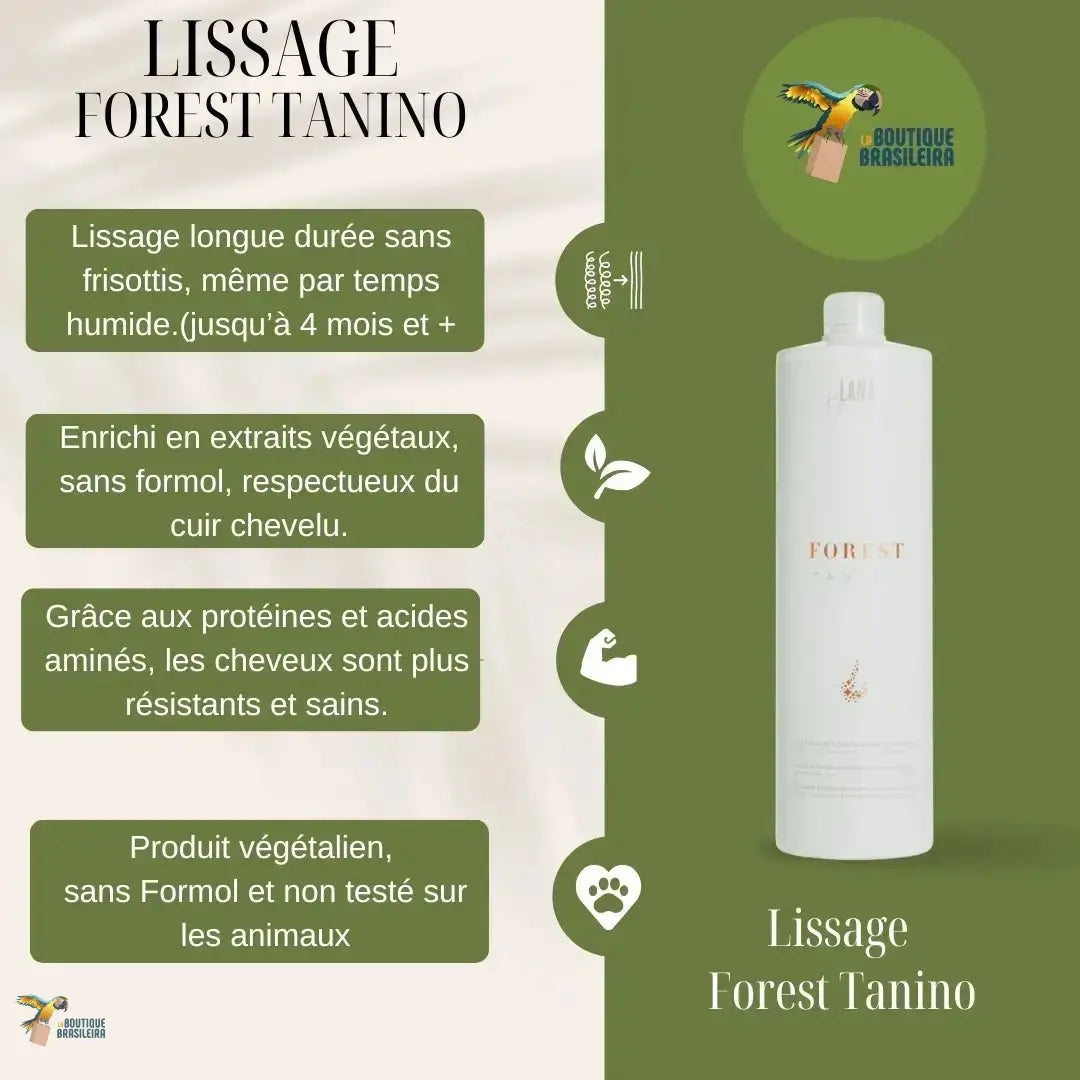 Lissage Brésilien Forest Tanino 1L