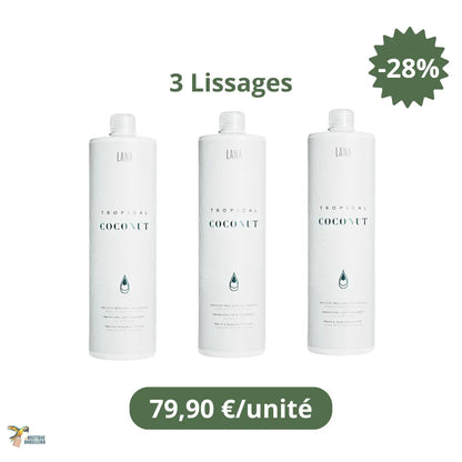 Lissage Brésilien Tropical Coconut 1 L – Lana Brasiles