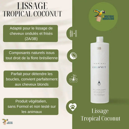 Lissage Brésilien Tropical Coconut 1 L – Lana Brasiles
