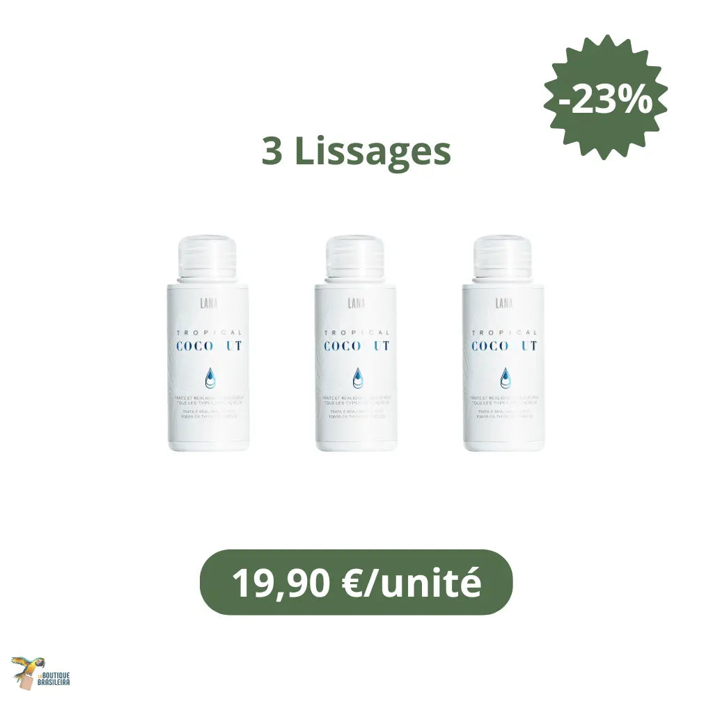 Lissage Brésilien Tropical Coconut 100 ml – Lana Brasiles