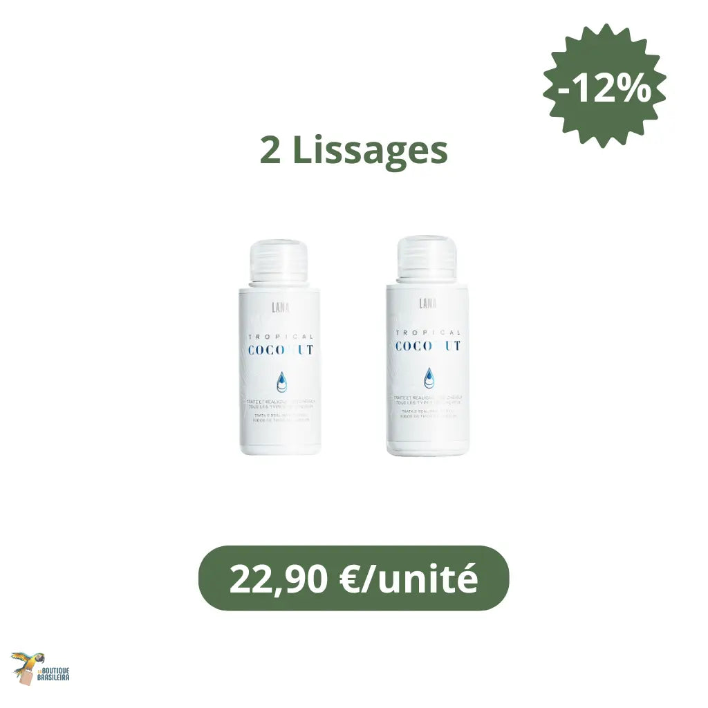 Lissage Brésilien Tropical Coconut 100 ml – Lana Brasiles