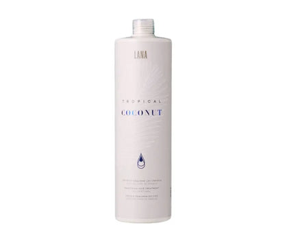 Lissage Tropical Coconut de Lana Brasiles – soin capillaire professionnel enrichi à l’huile de coco pour des cheveux lisses, nourris et brillants