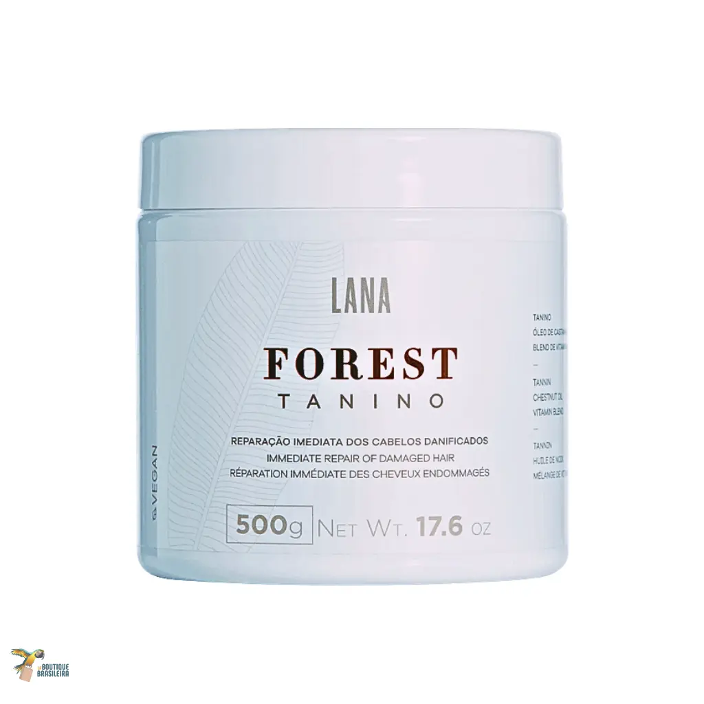 Masque Forest Tanino 500g – Lana Brasiles - Réparateur