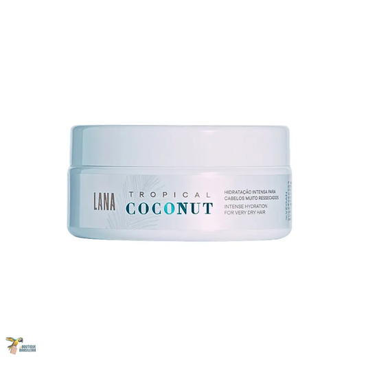 Masque Tropical Coconut 200 g – Lana Brasiles