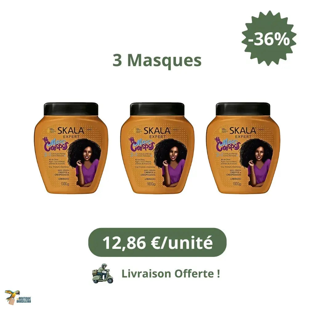 Masque pour Cheveux Afro 1kg – Crespo Divino - SKALA