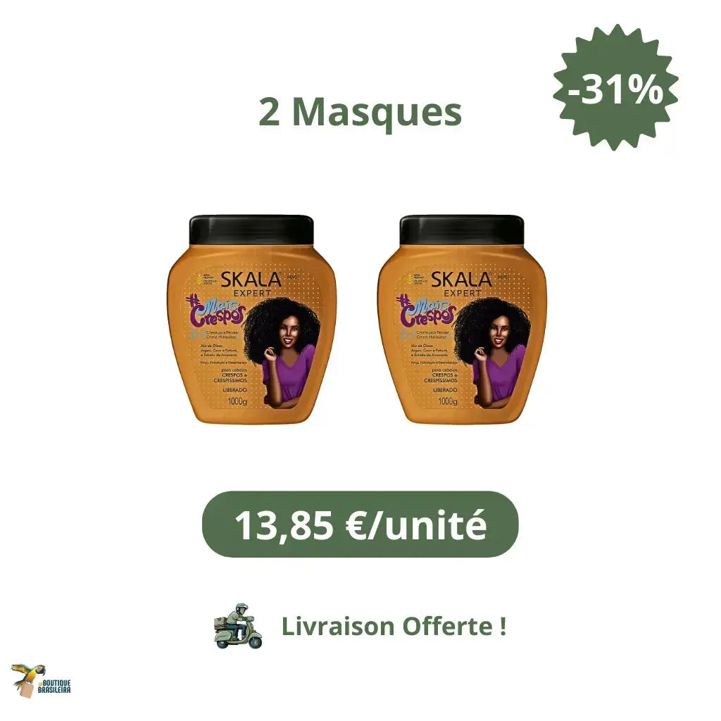Masque pour Cheveux Afro 1kg – Crespo Divino - SKALA