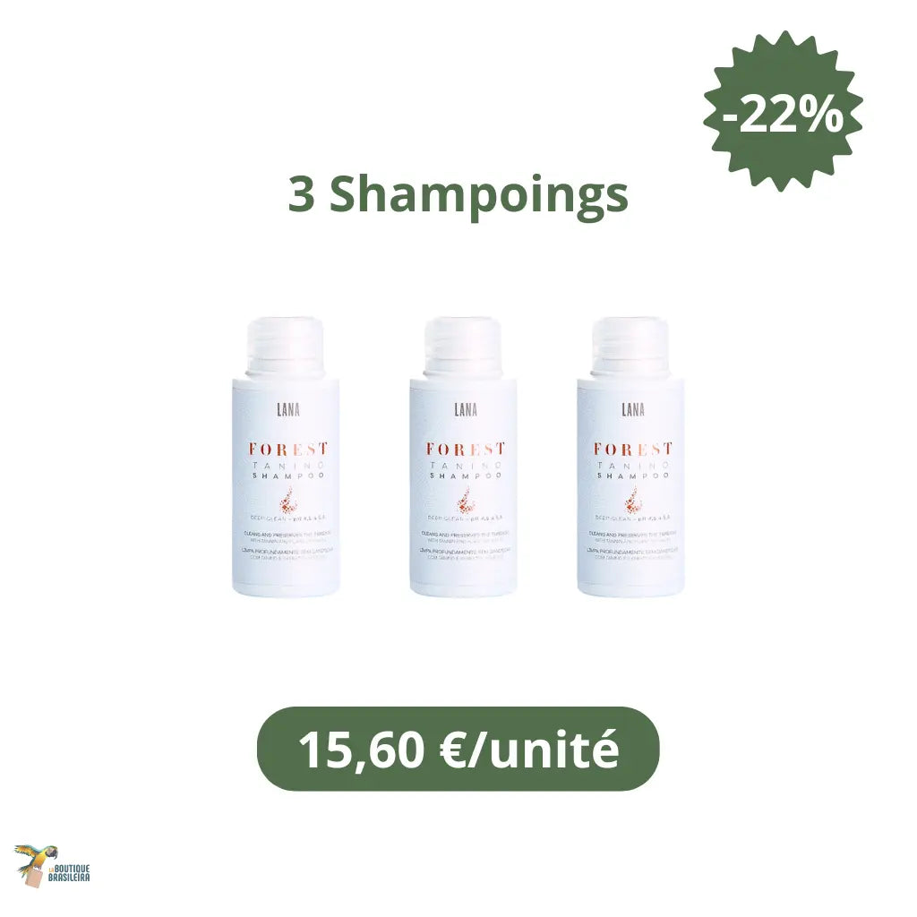 Shampoing Clarifiant Forest Tanino 100 ml – Lana Brasiles