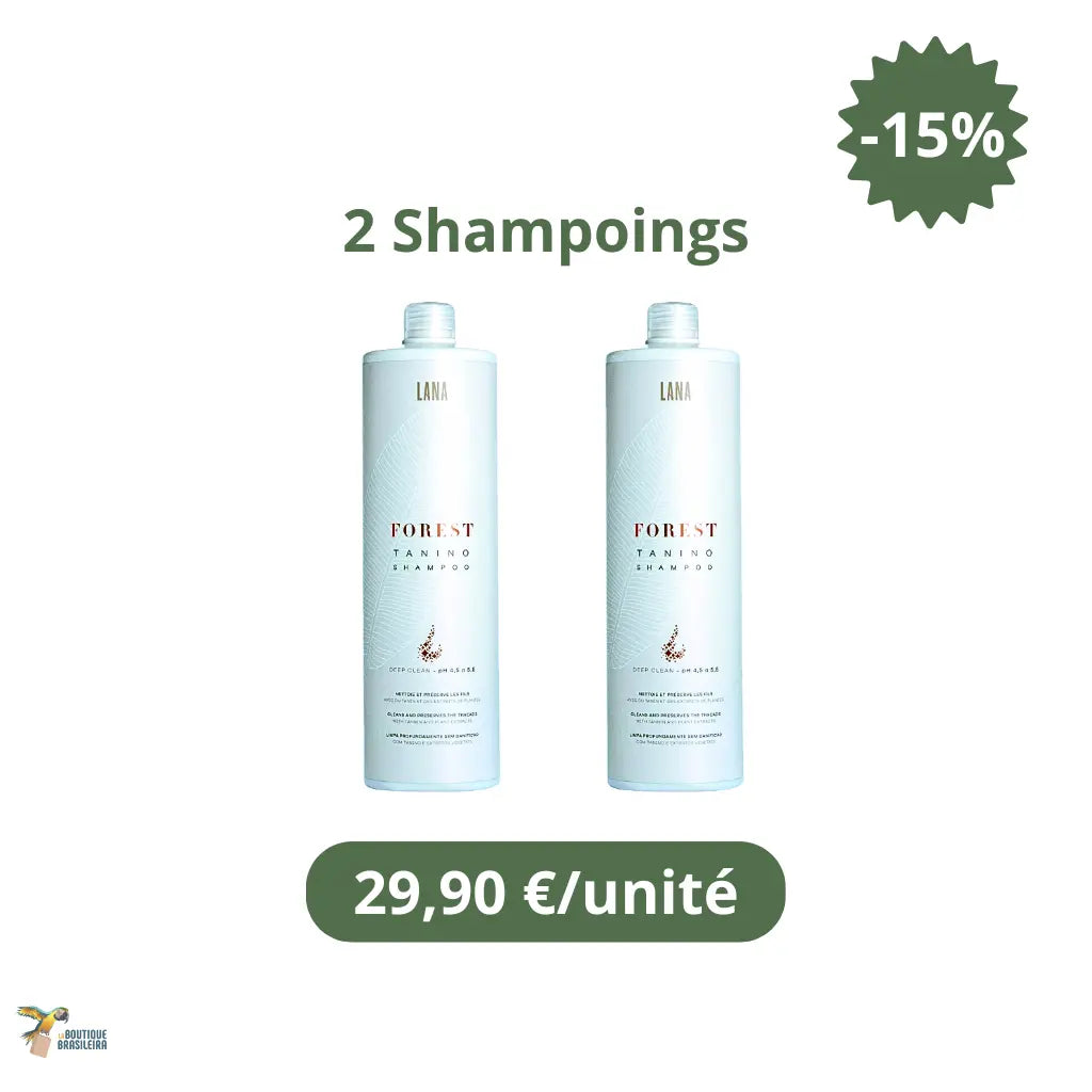 Shampoing Purifiant Forest Tanino 1 L – Lana Brasiles