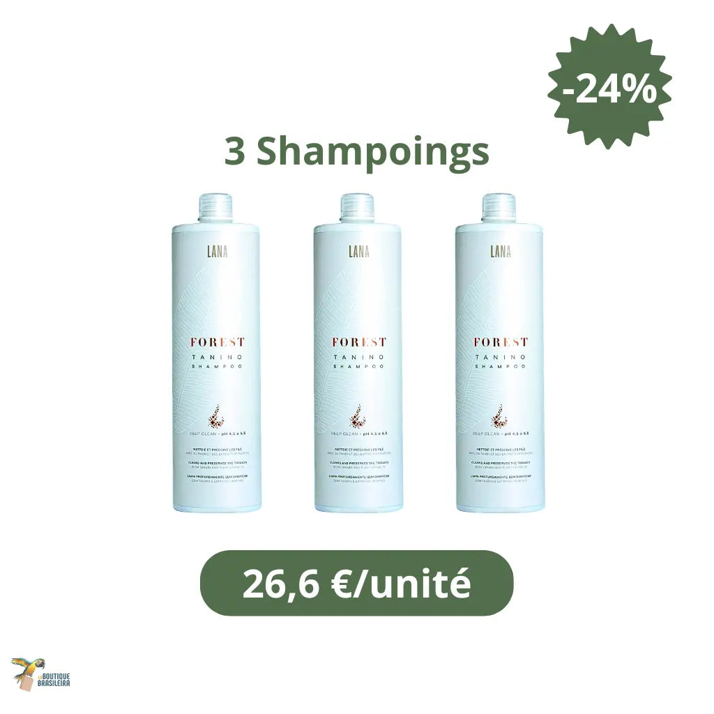 Shampoing Purifiant Forest Tanino 1 L – Lana Brasiles