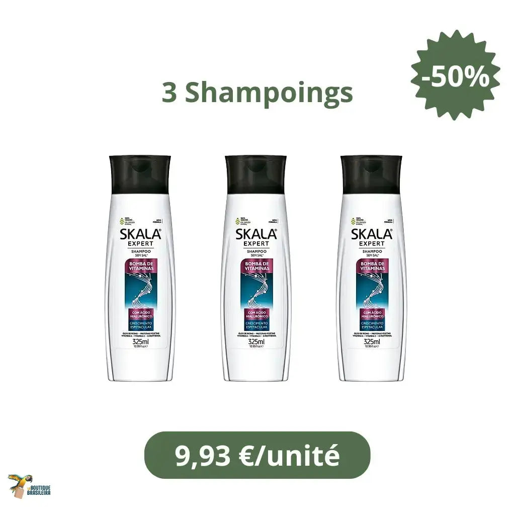 Shampoing SKALA - Bomba Vitaminas 325ml | Hydratation & force