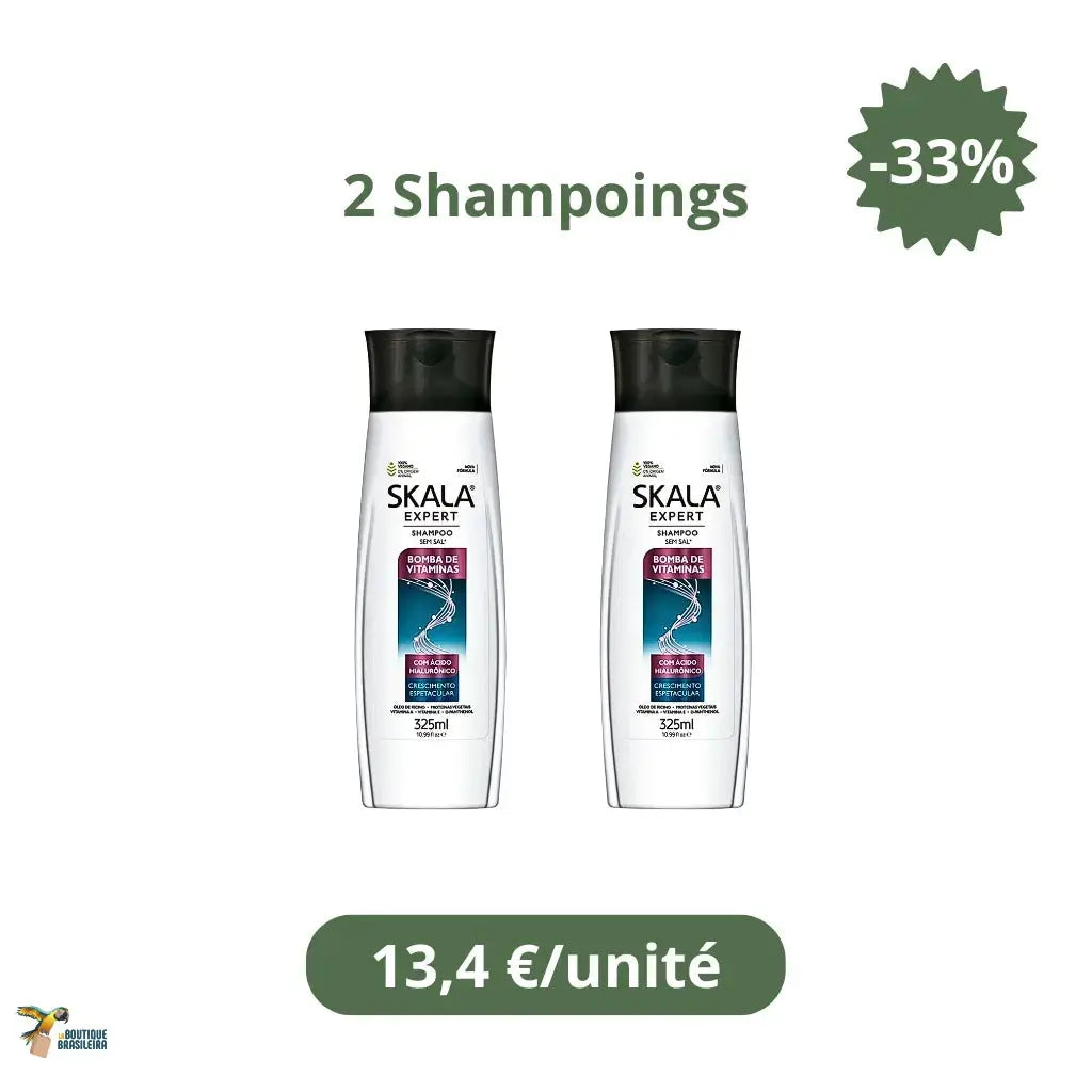 Shampoing SKALA - Bomba Vitaminas 325ml | Hydratation & force