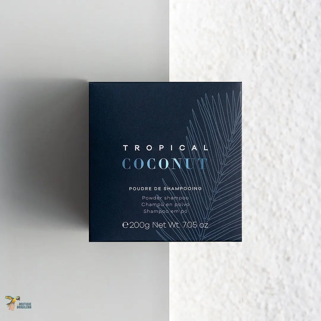 Shampoing en Poudre Tropical Coconut 200 g – Lana Brasiles
