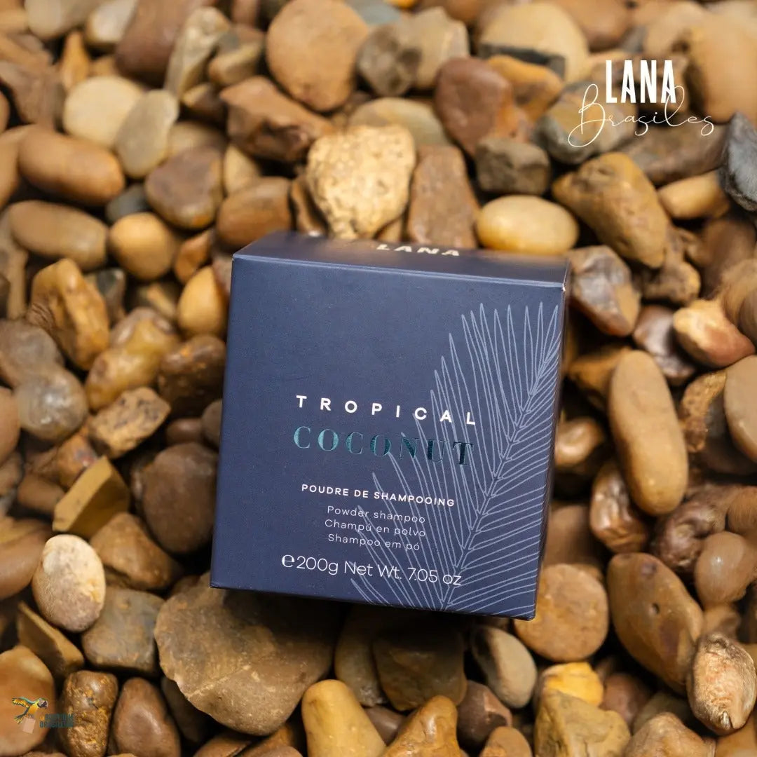 Shampoing en Poudre Tropical Coconut 200 g – Lana Brasiles