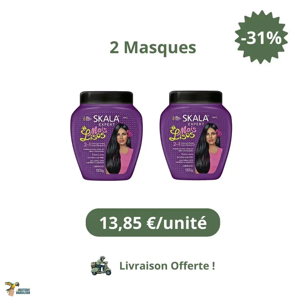 Skala Crème de Traitement 2 en 1 - 1Kg - #MAIS LISO